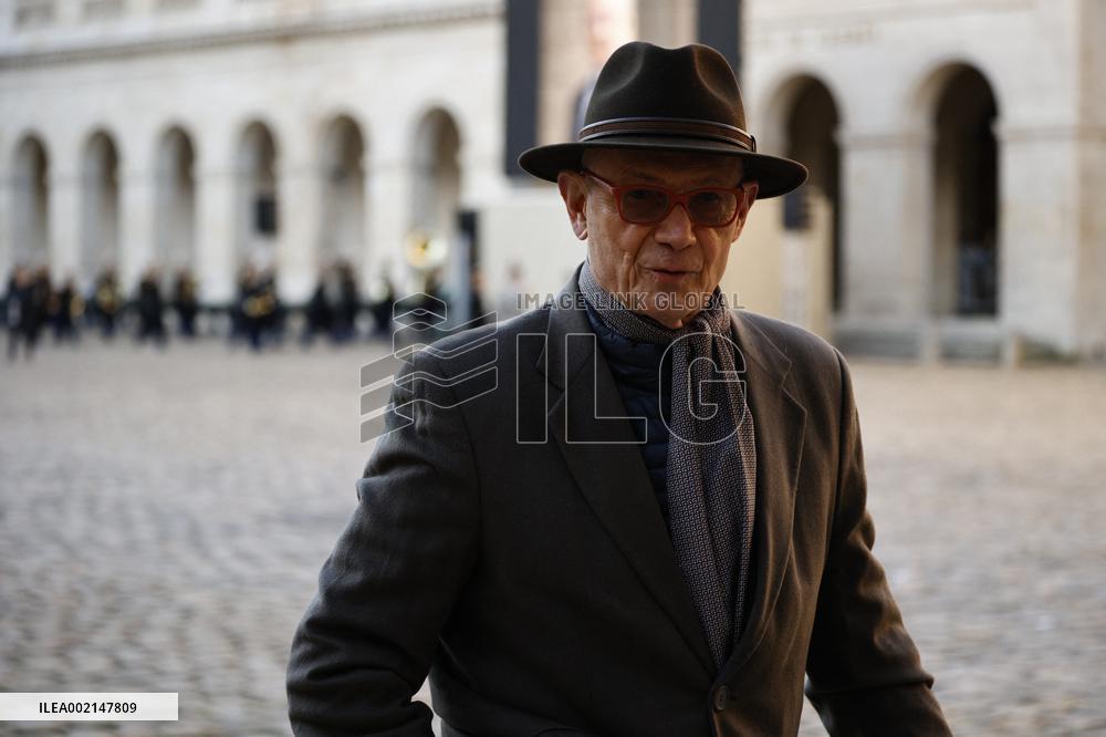 Tribute To Jacques Delors - Paris