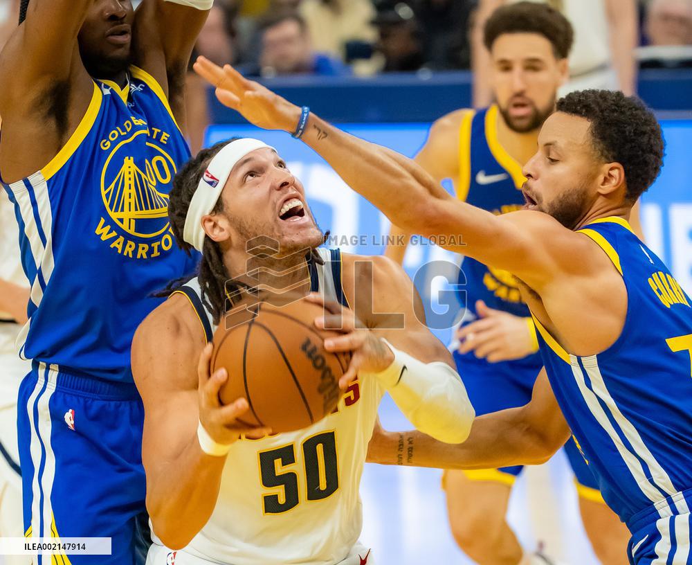 (SP)U.S.-SAN FRANCISCO-BASKETBALL-NBA-NUGGETS VS WARRIORS