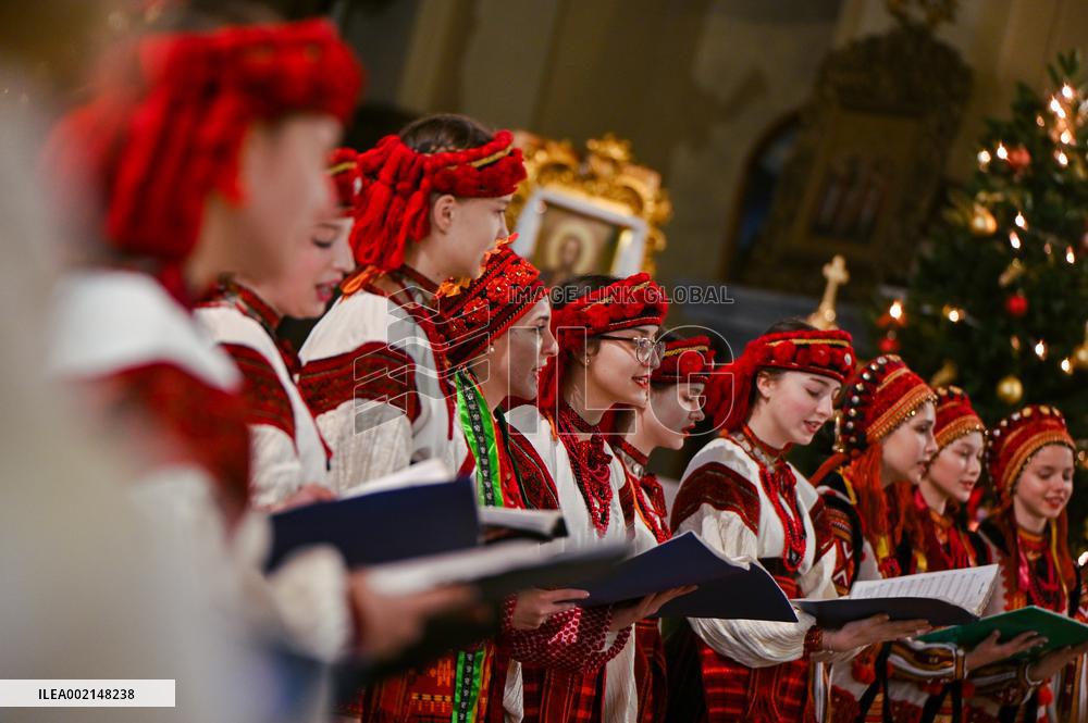 Velyka Koliada Christmas festival in Lviv