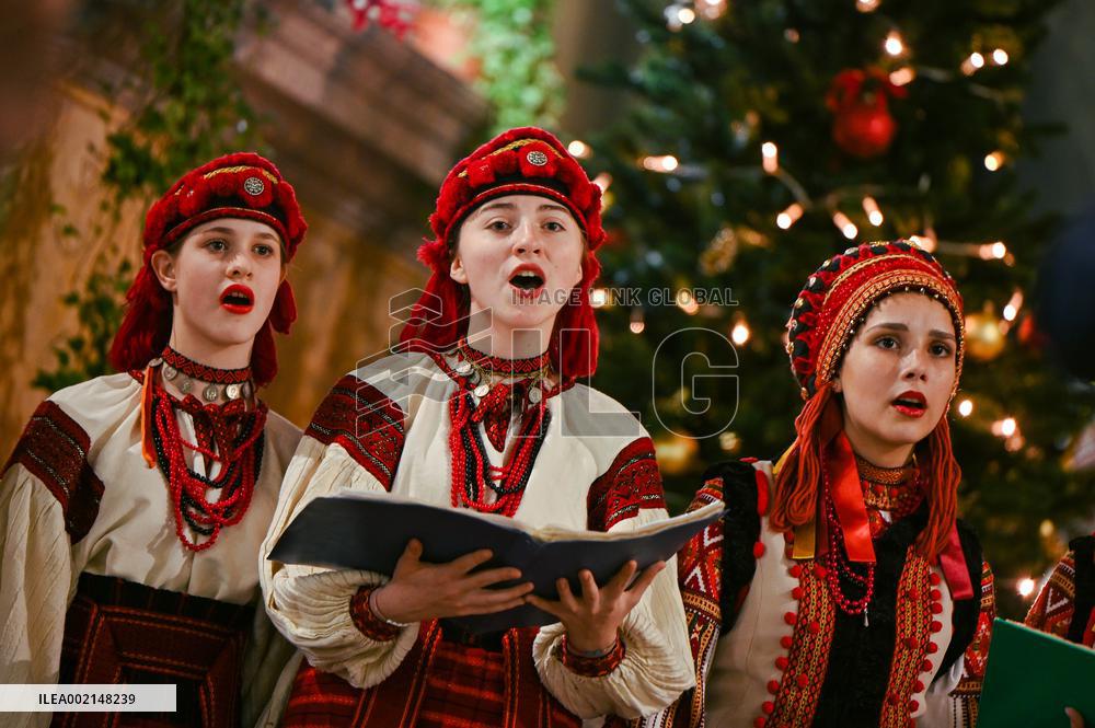 Velyka Koliada Christmas festival in Lviv