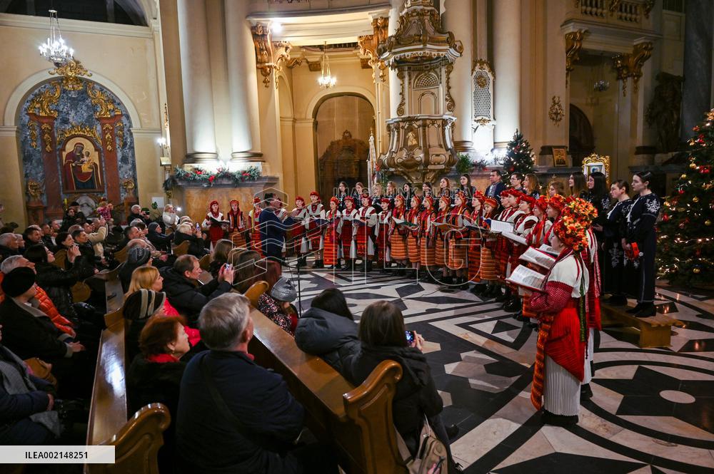 Velyka Koliada Christmas festival in Lviv