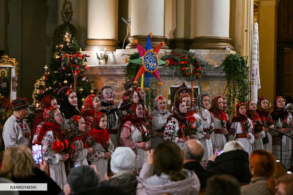 Velyka Koliada Christmas festival in Lviv