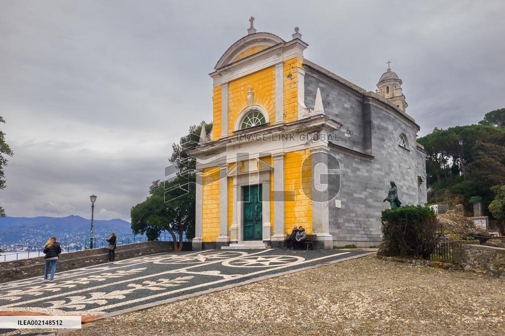 Portofino Illustration