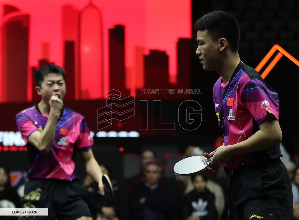 (SP)QATAR-DOHA-TABLE TENNIS-WTT FINALS MEN'S DOUBLES FINAL