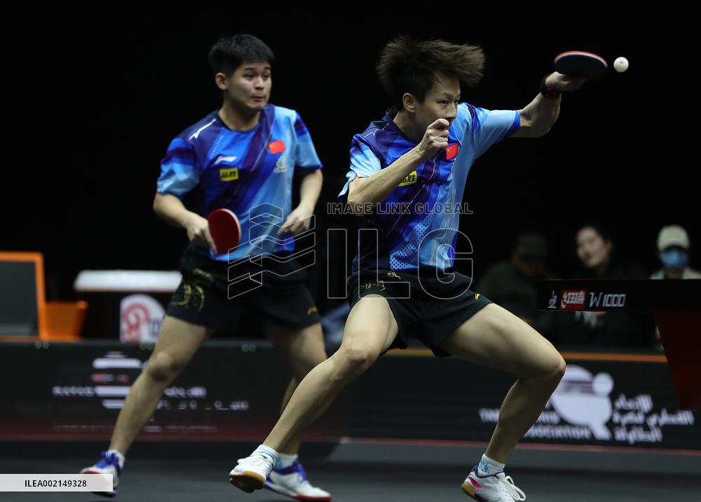 (SP)QATAR-DOHA-TABLE TENNIS-WTT FINALS MEN'S DOUBLES FINAL