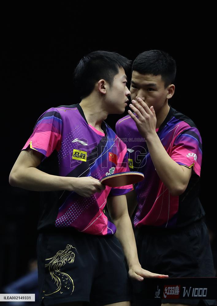 (SP)QATAR-DOHA-TABLE TENNIS-WTT FINALS MEN'S DOUBLES FINAL