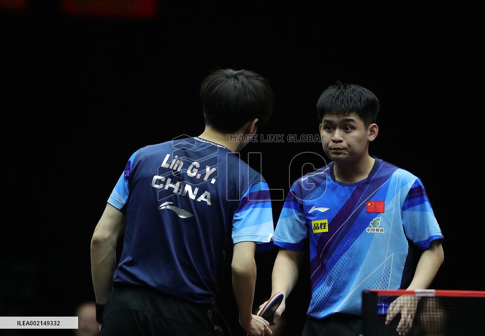 (SP)QATAR-DOHA-TABLE TENNIS-WTT FINALS MEN'S DOUBLES FINAL
