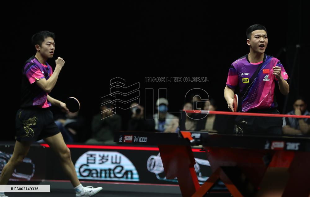 (SP)QATAR-DOHA-TABLE TENNIS-WTT FINALS MEN'S DOUBLES FINAL