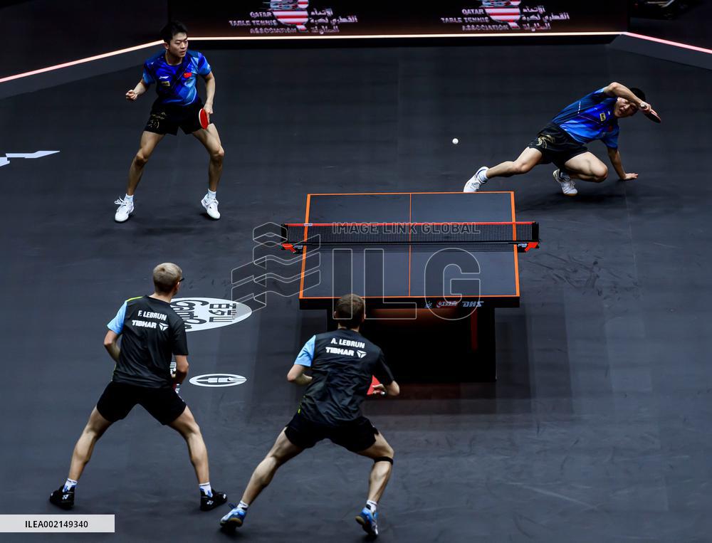 (SP)QATAR-DOHA-TABLE TENNIS-WTT FINALS MEN-SEMIFINAL