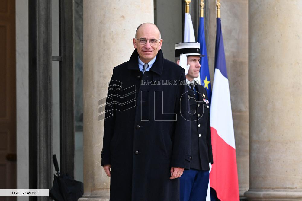 Lunch After The Tribute To Jacques Delors - Paris