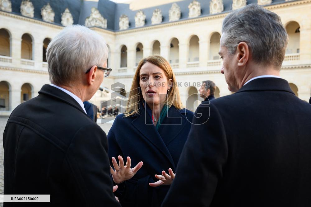 Tribute To Jacques Delors - Paris