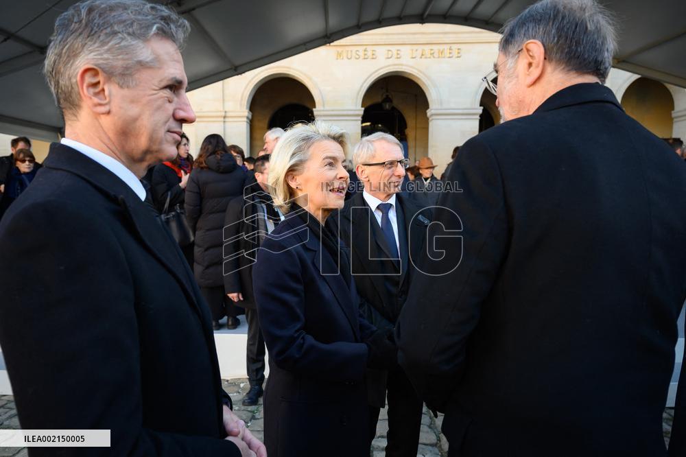 Tribute To Jacques Delors - Paris