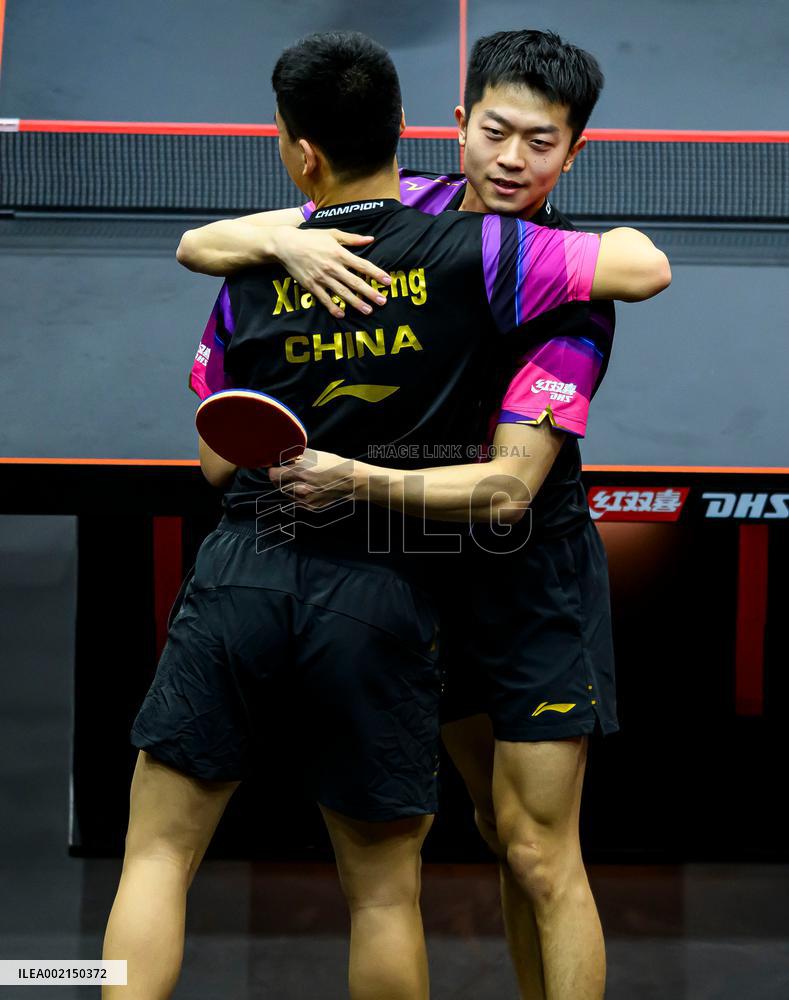 (SP)QATAR-DOHA-TABLE TENNIS-WTT FINALS MEN'S DOUBLES FINAL