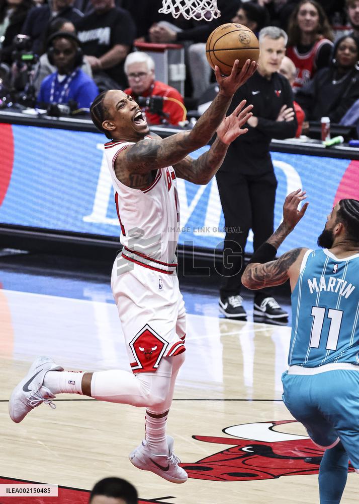 (SP)U.S.-CHICAGO-BASKETBALL-NBA-BULLS VS HORNETS