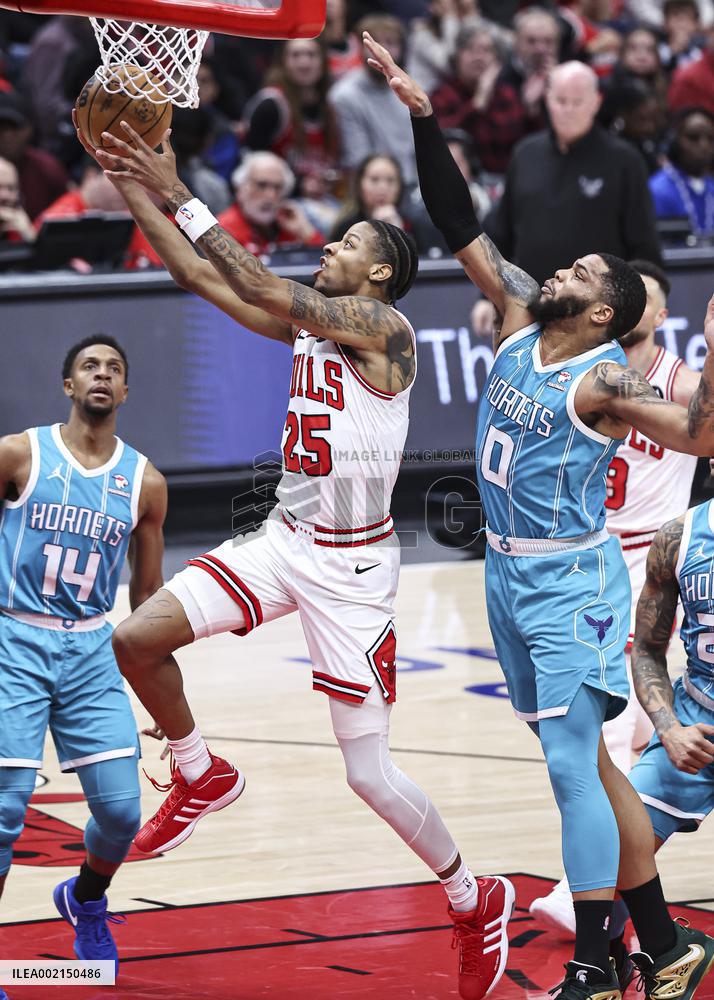 (SP)U.S.-CHICAGO-BASKETBALL-NBA-BULLS VS HORNETS
