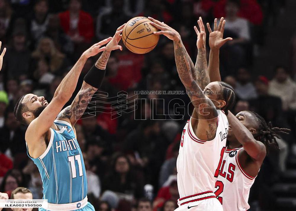 (SP)U.S.-CHICAGO-BASKETBALL-NBA-BULLS VS HORNETS