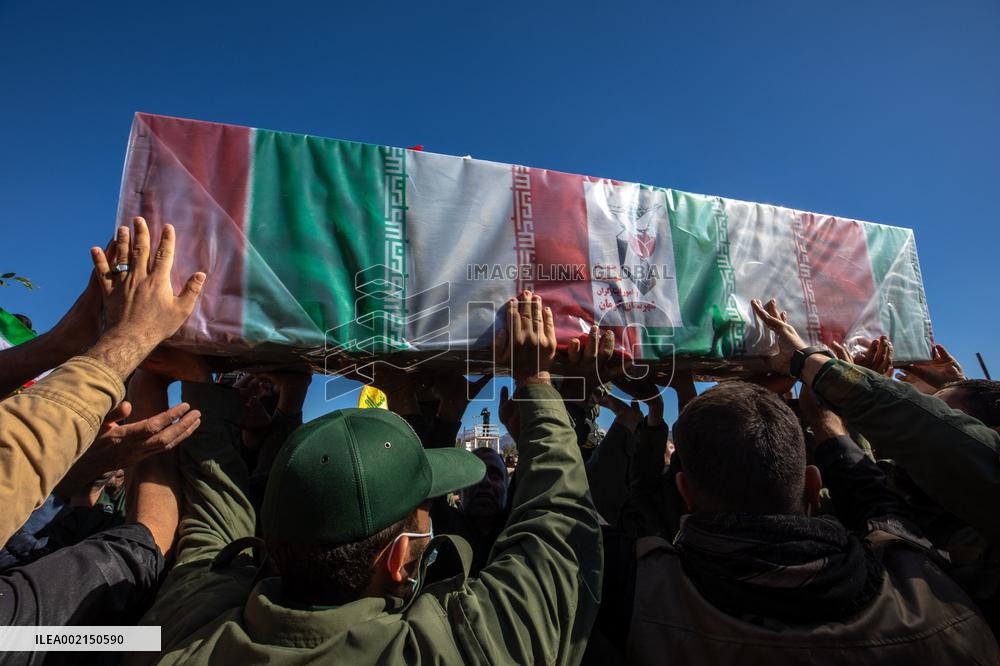 Funeral Of Iran Explosion Victim - Kerman