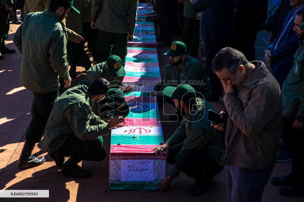 Funeral Of Iran Explosion Victim - Kerman