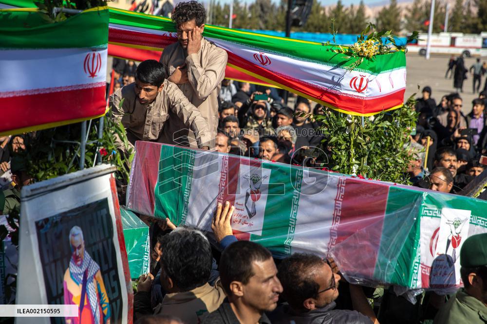 Funeral Of Iran Explosion Victim - Kerman