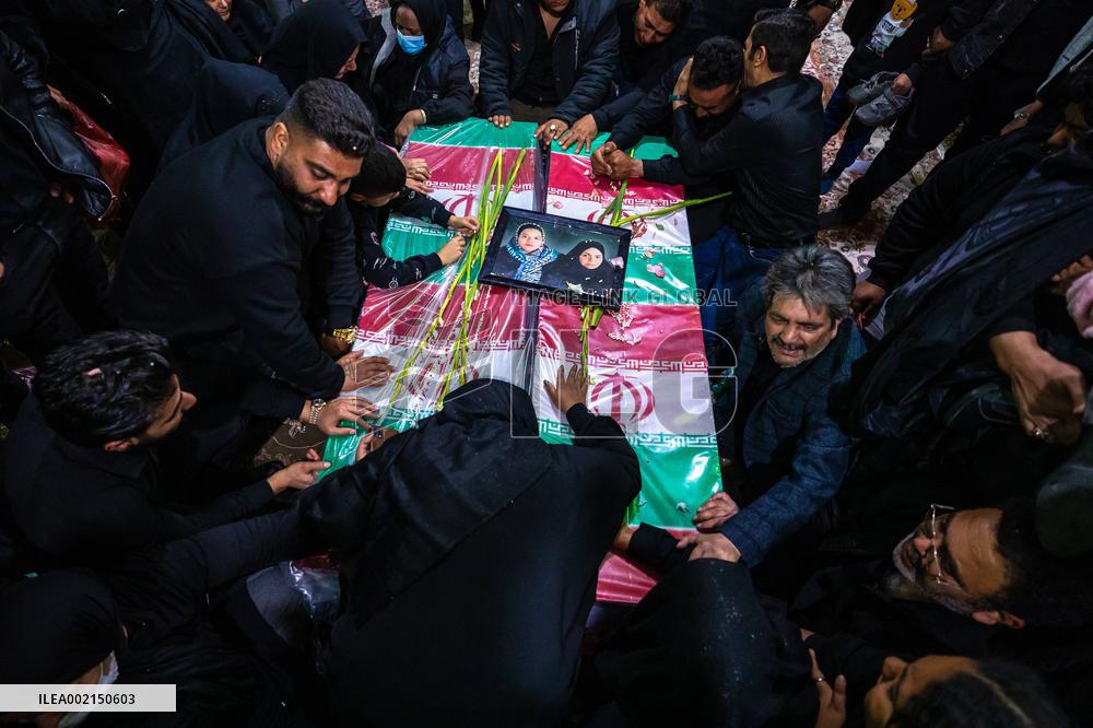Funeral Of Iran Explosion Victim - Kerman
