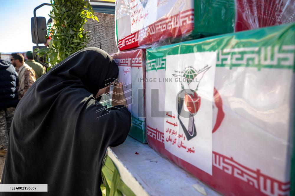 Funeral Of Iran Explosion Victim - Kerman