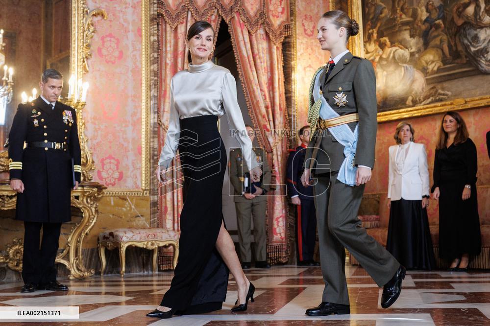 Royals At Military Easter - Madrid