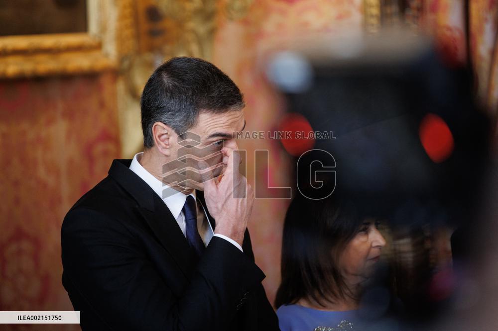 Royals At Military Easter - Madrid