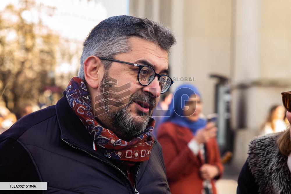 A Rally  To Call For The Release Of The Hostages Held By Hamas In Gaza - Paris
