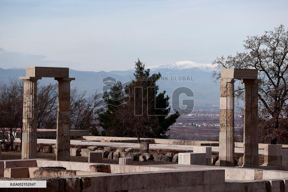 GREECE-VERGINA-ANCIENT KINGDOM OF MACEDONIA-PALACE-REOPEN