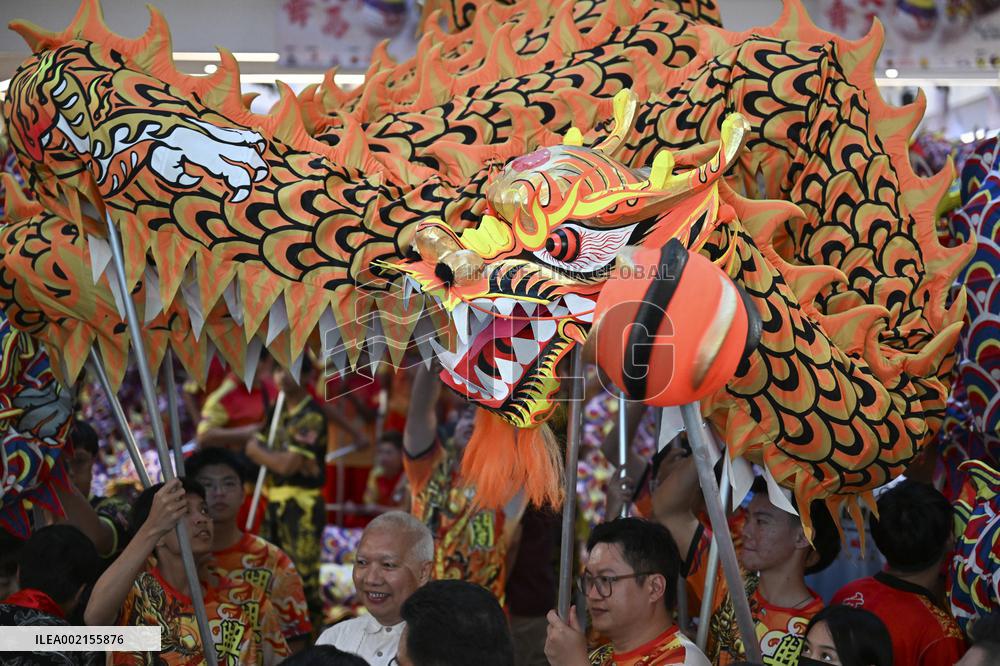 MALAYSIA-KELANG-NEW YEAR CELEBRATION-DRAGON DANCE