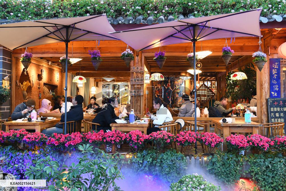 #CHINA-YUNNAN-MILD WINTER-TOURISM(CN)