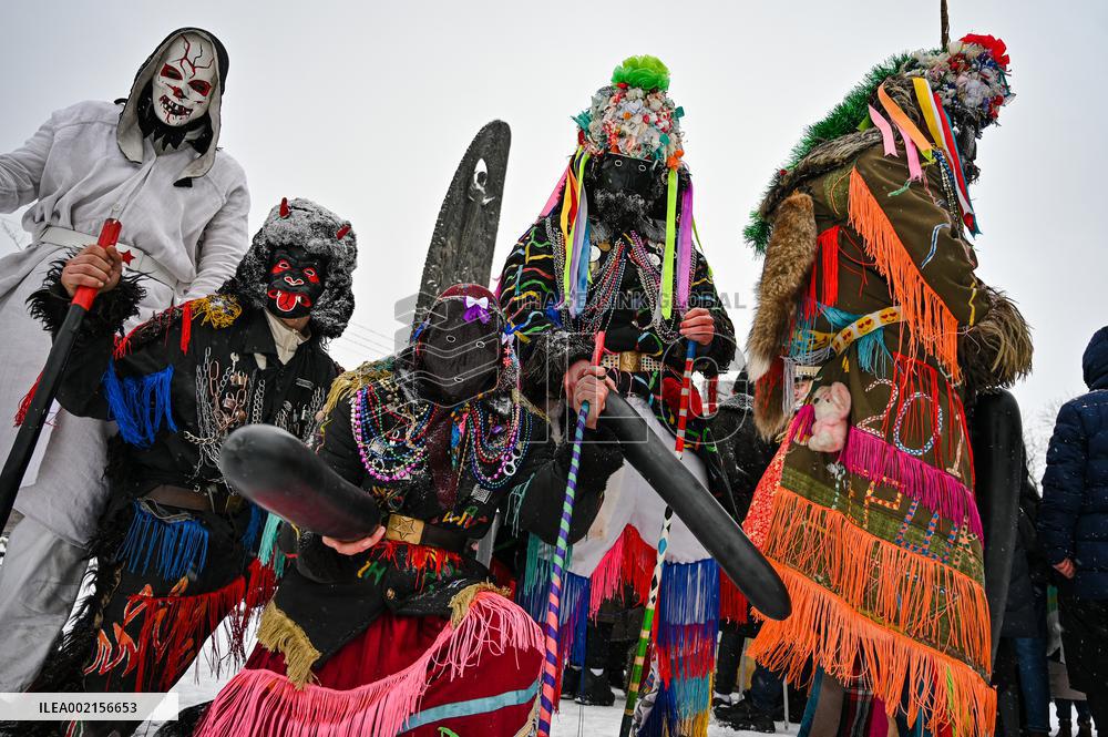 Winter folklore festival in Lviv
