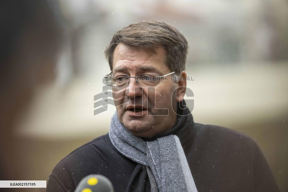 Patrice Vergriete Visits An Social Integration Centre - Paris