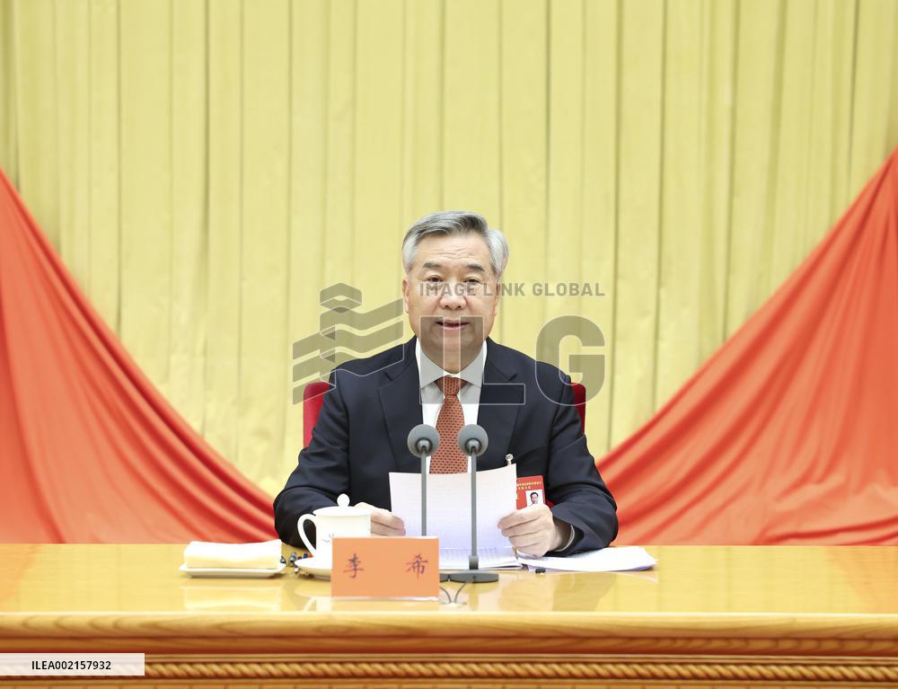 CHINA-BEIJING-LI XI-CPC-CCDI-WORK REPORT (CN)