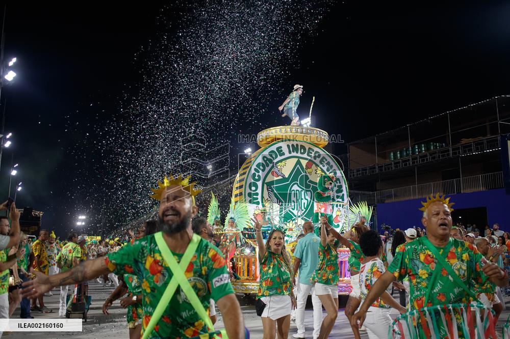 BRAZIL-RIO DE JANEIRO-CARNIVAL-REHEARSAL