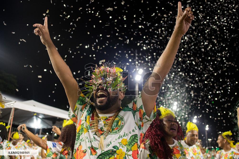 BRAZIL-RIO DE JANEIRO-CARNIVAL-REHEARSAL