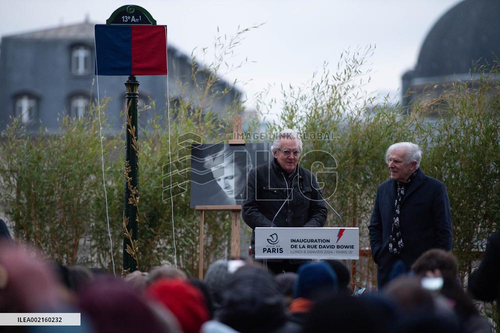 David Bowie Street Sign