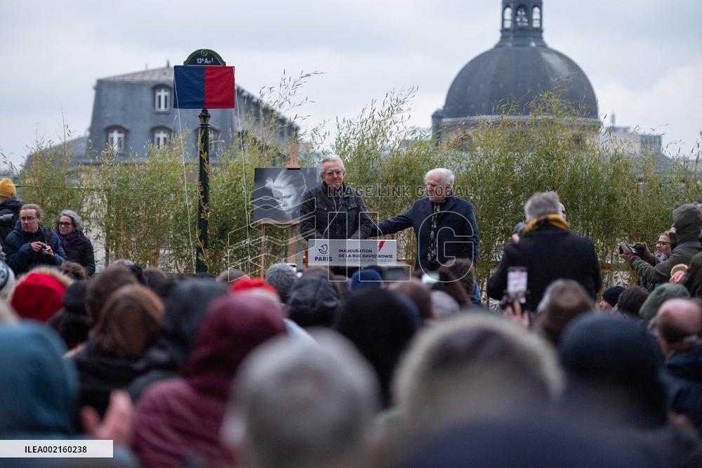David Bowie Street Sign