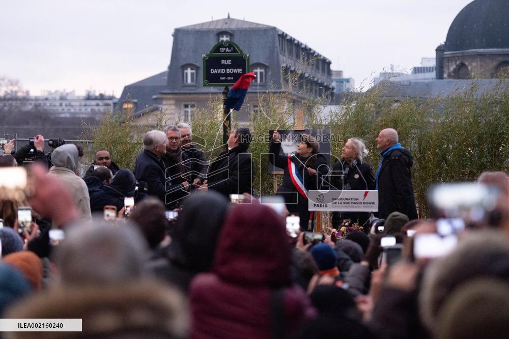 David Bowie Street Sign