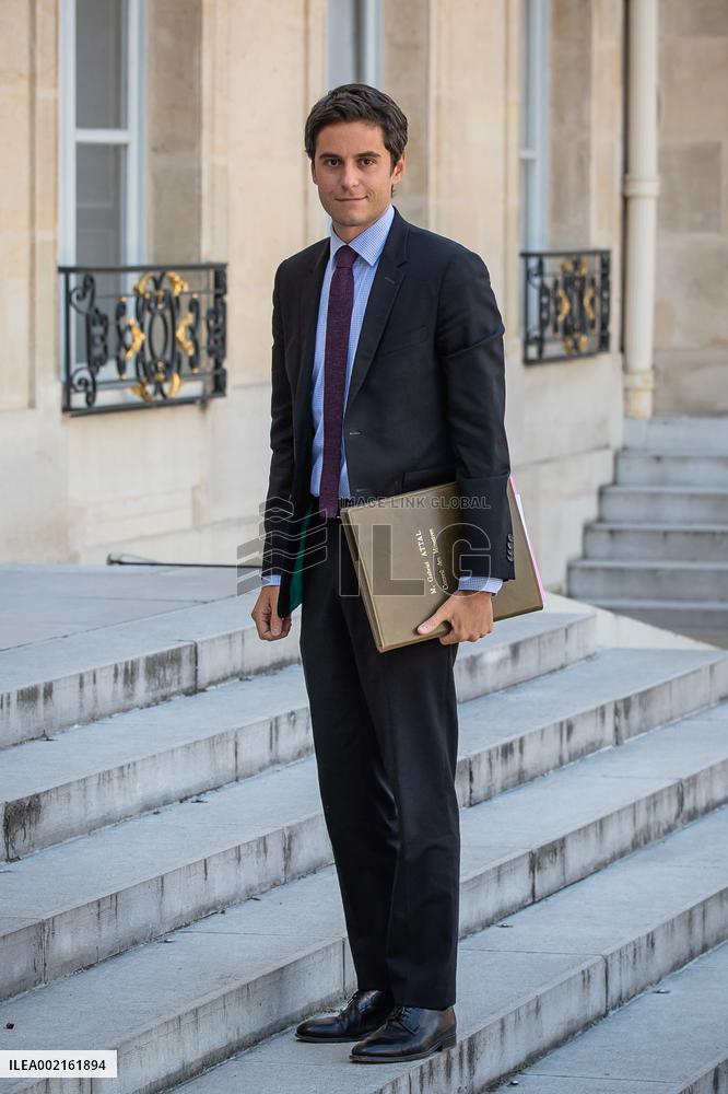 FRANCE-PARIS-NEW FRENCH PM-GABRIEL ATTAL