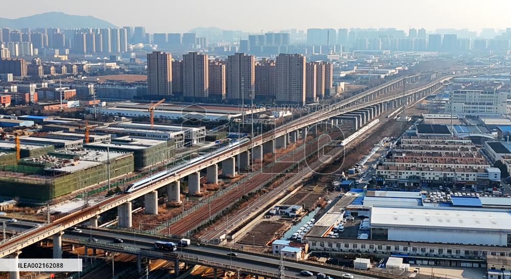 #CHINA-NEW RAILWAY OPERATING PLAN-ADJUSTMENT (CN)