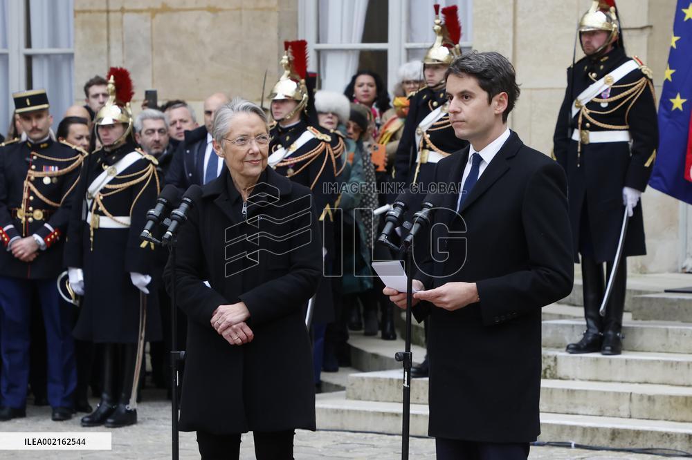 FRANCE-PARIS-NEW FRENCH PM-GABRIEL ATTAL