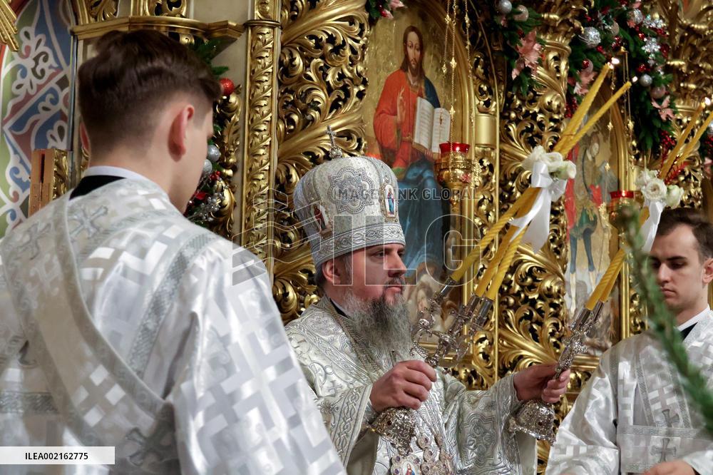 Divine liturgy in Kyiv on Epiphany