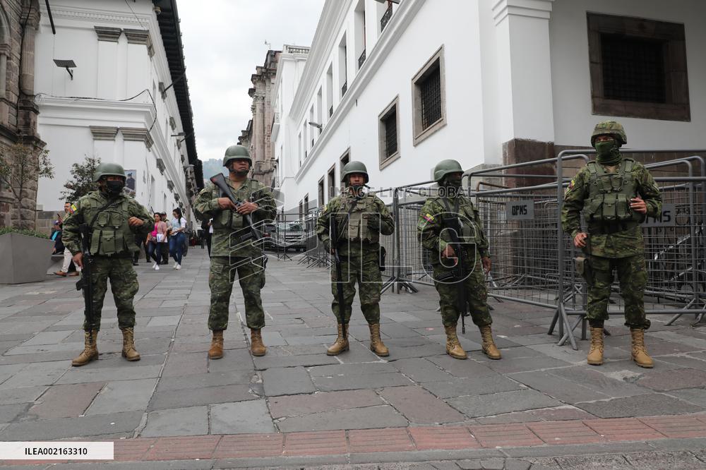 ECUADOR-QUITO-INTERNAL ARMED CONFLICT