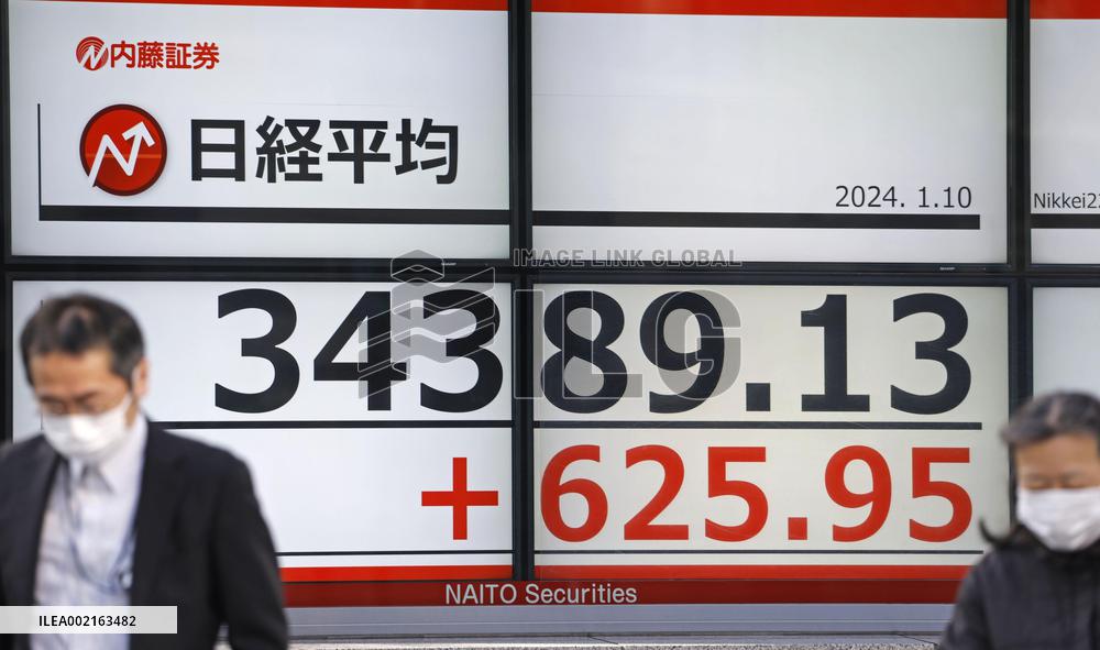 Tokyo stocks surge