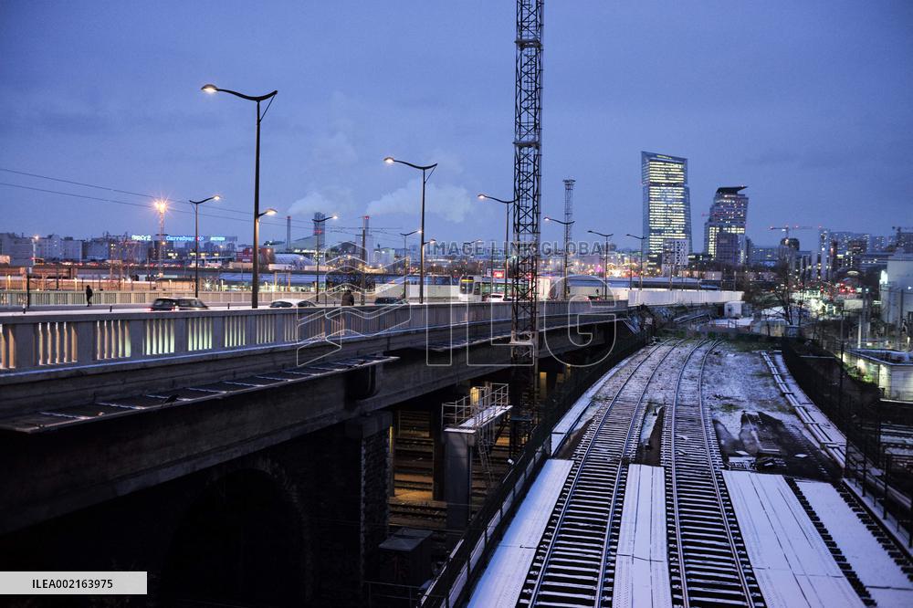 A Severe Cold Hits France
