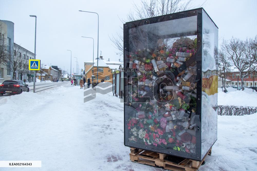 Let's go to Zero! exhibition Cemetery Garbage