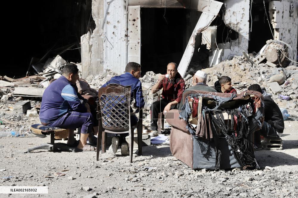 MIDEAST-GAZA CITY-ISRAEL-ATTACKS-AFTERMATH