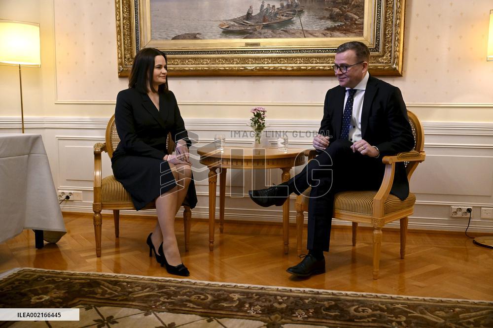 FINLAND - BELARUS - OPPOSITION - POLITICS
