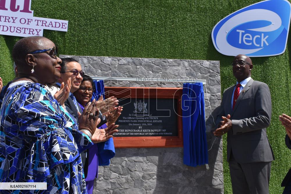 TRINIDAD AND TOBAGO-CHINA-INDUSTRIAL PARK-LAUNCH CEREMONY